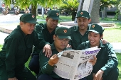 Giải lao trên thao trường